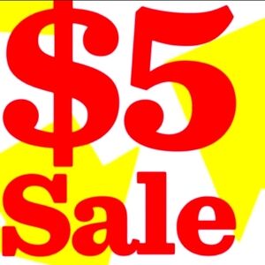 $5 Clearance Sale: Women's, Men's, Kids, Baby, Home, Electronic, Shoes, Jewelry